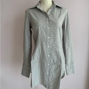 Finley Gray Button Down Shirt